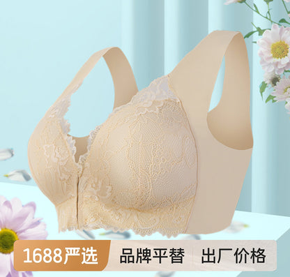 Comfortable Wireless Plus Size Bra for