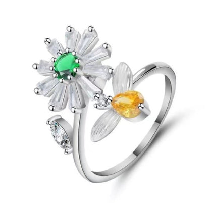 Flower Anxiety Ring