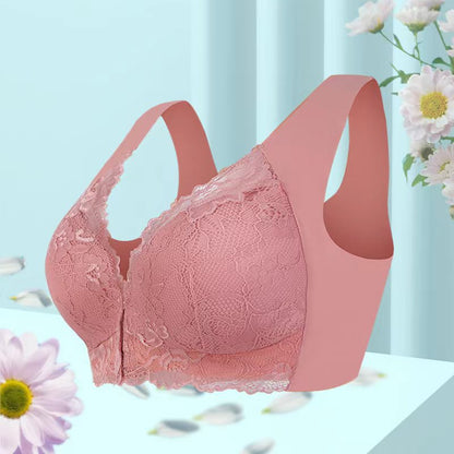 Comfortable Wireless Plus Size Bra for