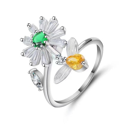 Flower Anxiety Ring