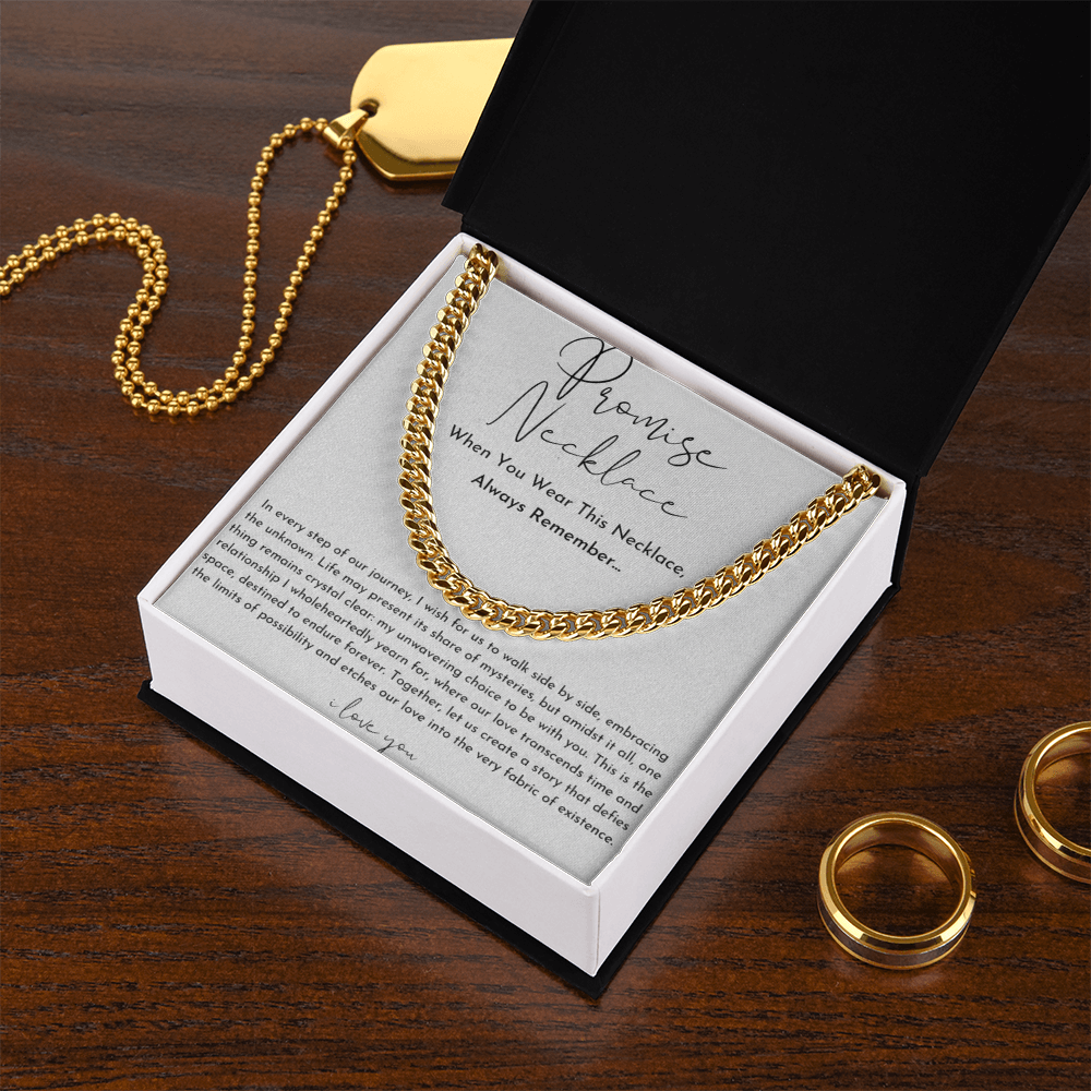 Cuban Link Chain Necklace - To My Boyfriend