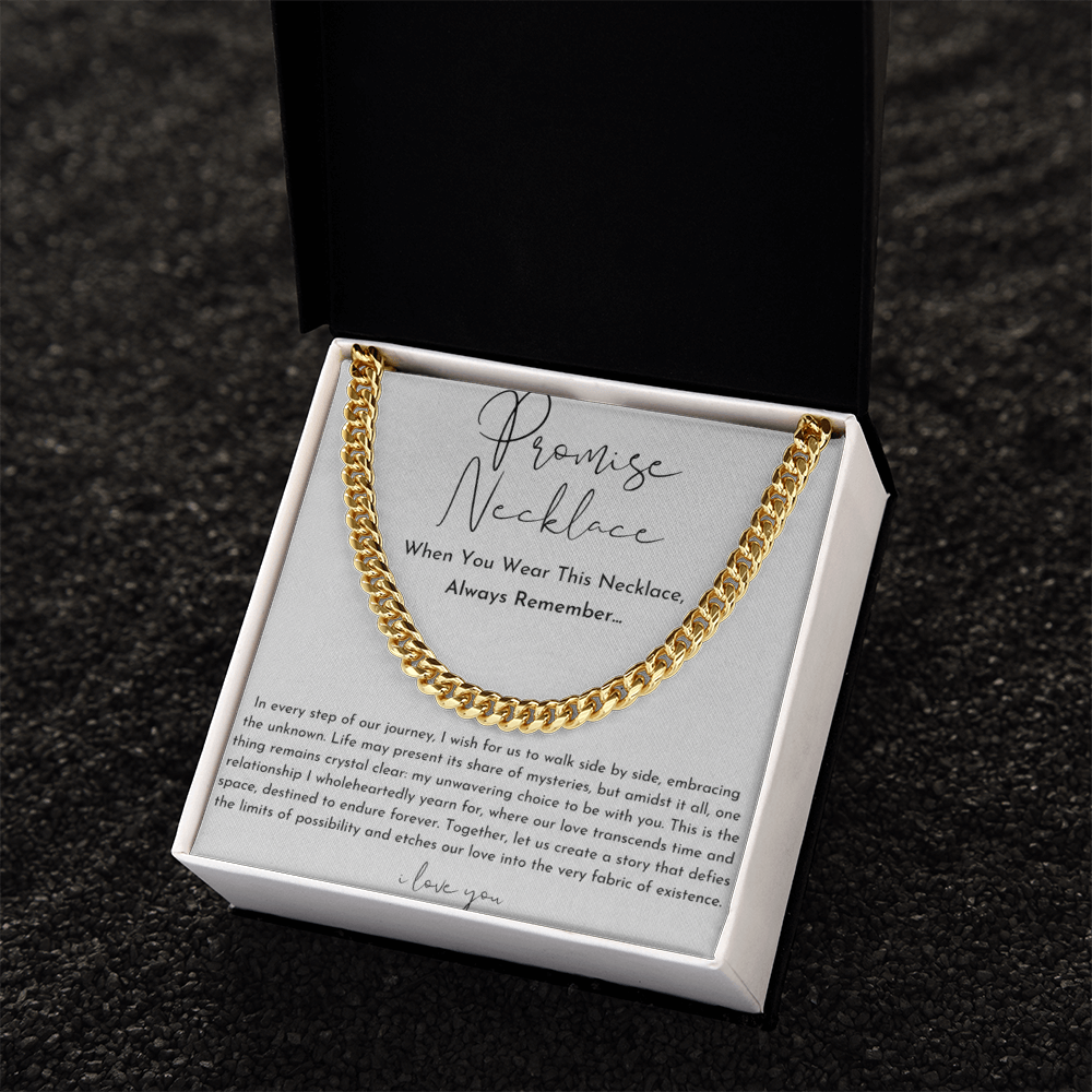 Cuban Link Chain Necklace - To My Boyfriend