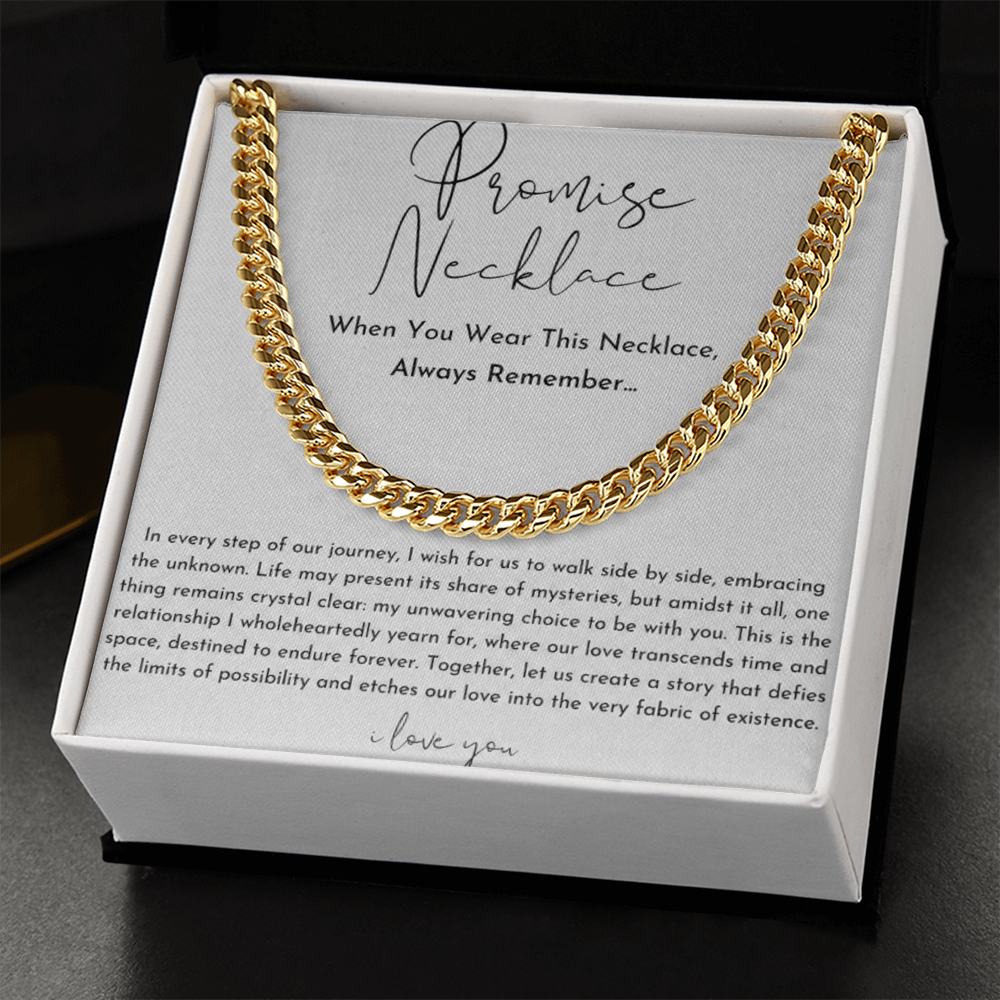 Cuban Link Chain Necklace - To My Boyfriend