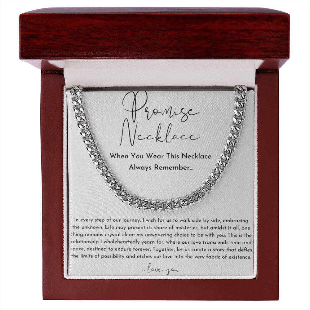 Cuban Link Chain Necklace - To My Boyfriend