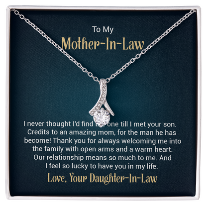 Alluring Beauty Necklace - To My Mother-in-Law