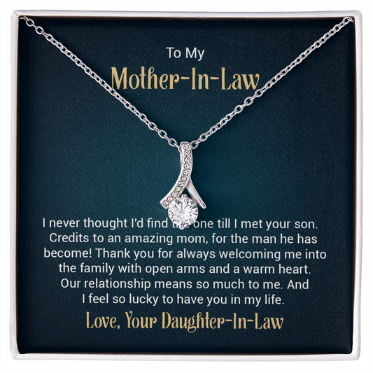 Alluring Beauty Necklace - To My Mother-in-Law