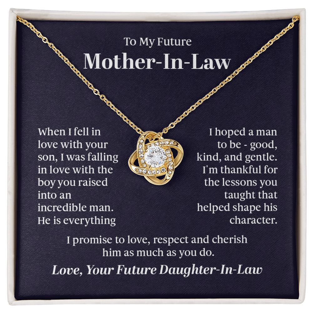 Love Knot Necklace - To My Future Mother-in-Law