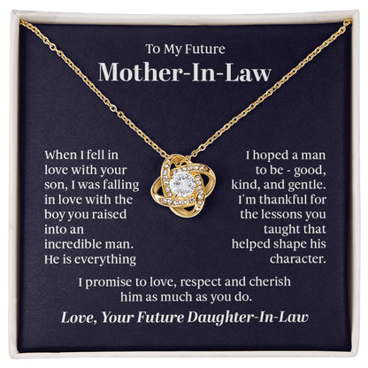 Love Knot Necklace - To My Future Mother-in-Law