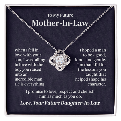Love Knot Necklace - To My Future Mother-in-Law