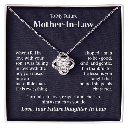 Love Knot Necklace - To My Future Mother-in-Law