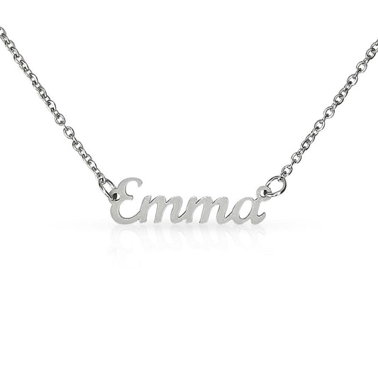 Classic Style Custom Name Necklace