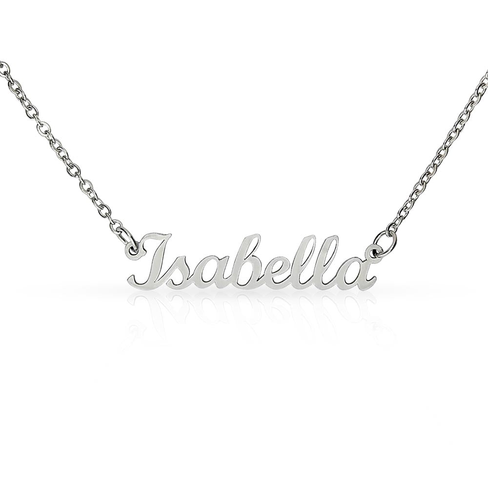 Classic Style Custom Name Necklace
