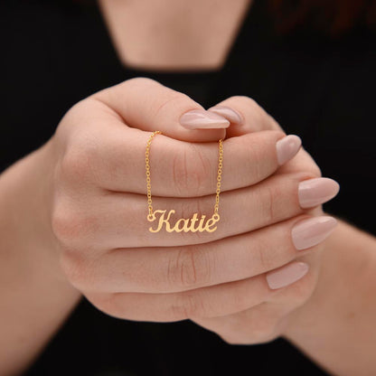 Classic Style Custom Name Necklace