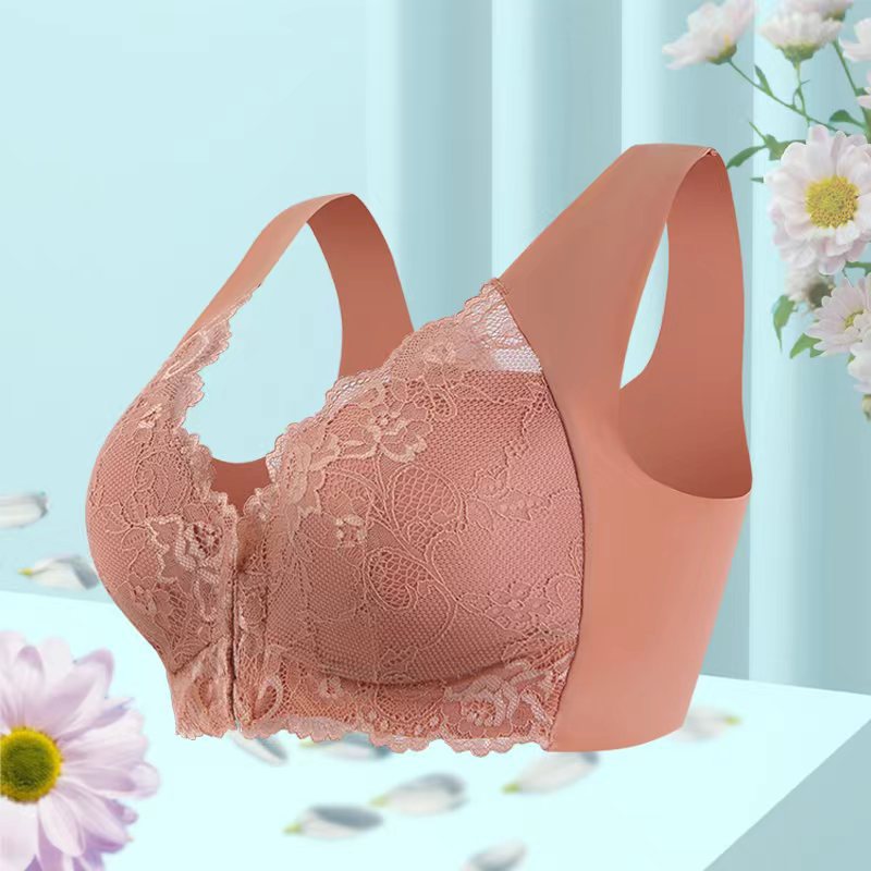 Comfortable Wireless Plus Size Bra for