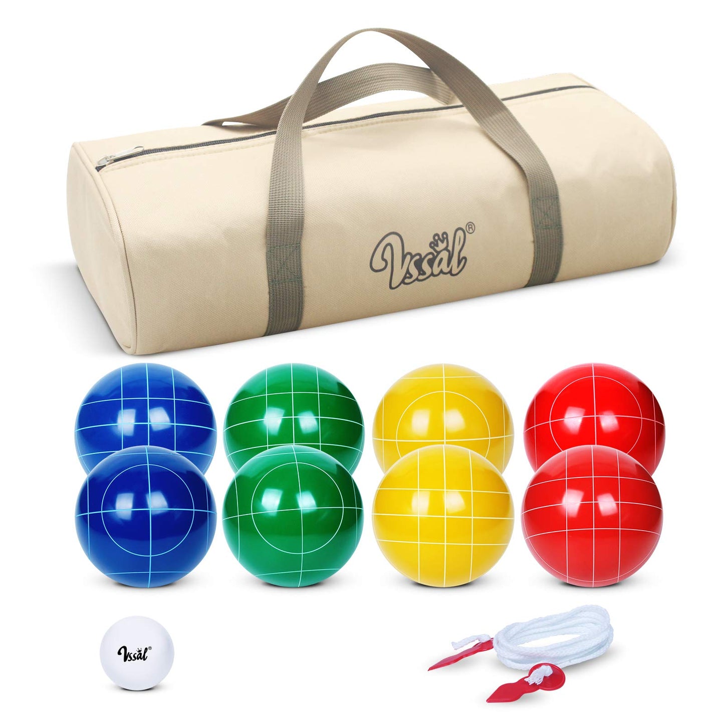 Bocce Balls Lawn Game Set