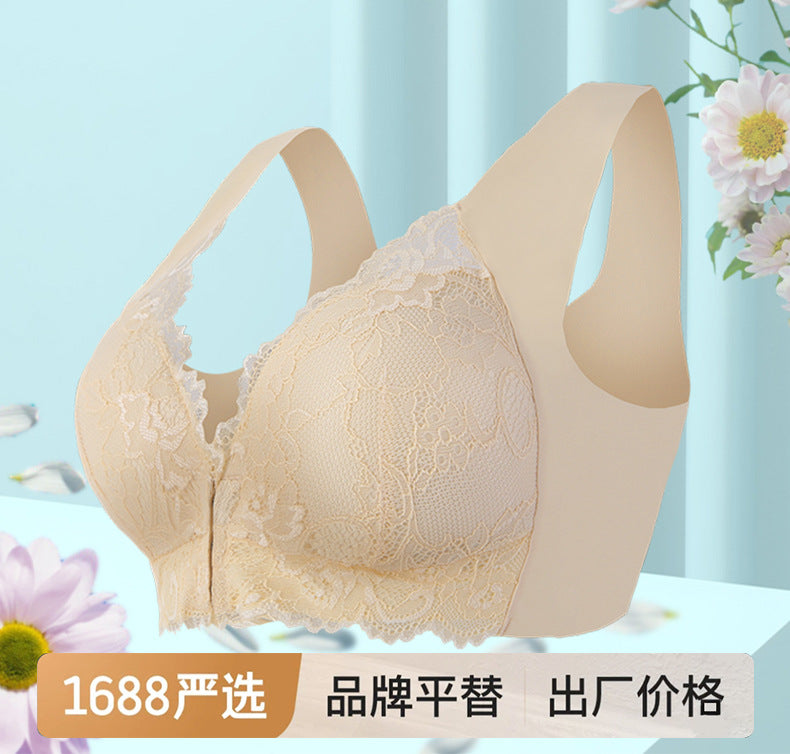 Comfortable Wireless Plus Size Bra for
